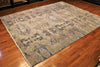 8x10 Hand Knotted HiLo Modern Area Rug