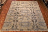 8x10 Hand Knotted HiLo Modern Area Rug