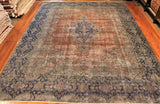 10x13 Hand Knotted Vintage Area Rug