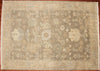 4x6 Hand Knotted Oushak Area Rug