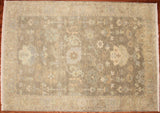 4x6 Hand Knotted Oushak Area Rug