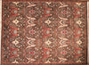 9x12 Hand Knotted Transitional Area Rug