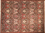 9x12 Hand Knotted Transitional Area Rug