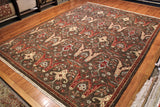 9x12 Hand Knotted Transitional Area Rug