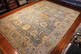 10x14 Hand Knotted Oushak Area Rug