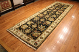 4x12 Hand Knotted Traditional Floral Palace Runner