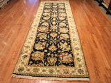 4x12 Hand Knotted Traditional Floral Palace Runner