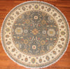 6' Round Hand Knotted Sultan Area Rug