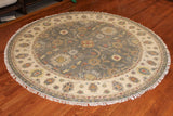 6' Round Hand Knotted Sultan Area Rug