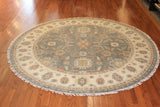 6' Round Hand Knotted Sultan Area Rug