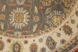 6' Round Hand Knotted Sultan Area Rug