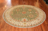 6' Round Hand Knotted Sultan Area Rug