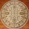 6' Round Hand Knotted Sultan Rug