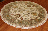 6' Round Hand Knotted Sultan Area Rug