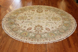 6' Round Hand Knotted Sultan Area Rug