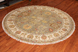 6' Round Hand Knotted Sultan Area Rug