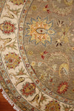 6' Round Hand Knotted Sultan Area Rug