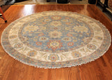 8' Round Hand Knotted Sultan Area Rug