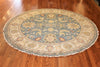 6' Round Hand Knotted Sultan Area Rug