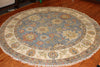 8' Round Hand Knotted Sultan Area Rug