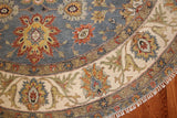 8' Round Hand Knotted Sultan Area Rug