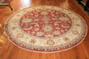 8' Round Hand Knotted Sultan Area Rug