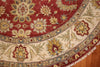 8' Round Hand Knotted Sultan Area Rug