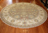 8' Round Hand Knotted Sultan Area Rug