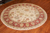 6' Round Hand Knotted Sultan Rug