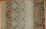 4x6 Hand Knotted Soumak Flat Weave Area Rug