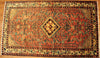 4x7 Hand Knotted Hamadan Area Rug