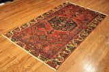 4x7 Hand Knotted Hamadan Palace Runner