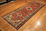 3x10 Hand Knotted Hamadan Runner