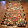 3x10 Hand Knotted Hamadan Runner