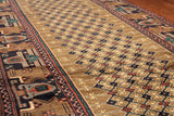 4x10 Hand Knotted Hamadan Palace Runner