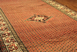 4x10 Hand Knotted Hamadan Palace Runner