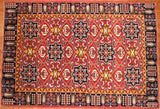 4x6 Hand Knotted Hazaras Area Rug