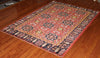 4x6 Hand Knotted Hazaras Area Rug