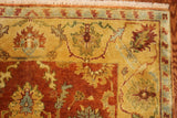 4x6 Hand Knotted Oushak Area Rug