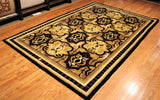 6x9 Hand Knotted Modern Area Rug