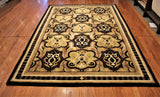 6x9 Hand Knotted Modern Area Rug