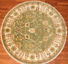 6' Round Hand Knotted Sultan Area Rug