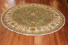 6' Round Hand Knotted Sultan Area Rug