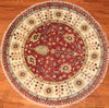 5' Round Hand Knotted Sultan Area Rug