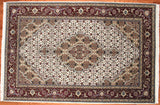 4x6 Hand Knotted Mahi Area Rug