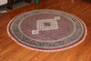 6' Round Hand Knotted Mahi Area Rug