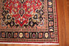 4x6 Hand Knotted Mashad Area Rug