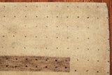 4x6 Hand Knotted Gabbeh Area Rug